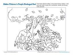100% free bible stories coloring pages. Adam And Eve Disobey God Coloring Pages