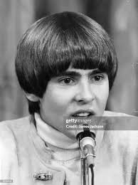 Davy Jones, singer of American TV pop group The Monkees, gives an... News  Photo