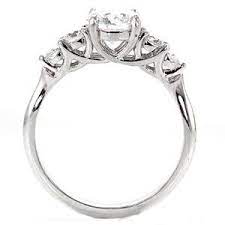 Contour Five Stone Trellis Diamond Rings Design Contemporary Engagement Rings Round Engagement Rings