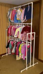 Check spelling or type a new query. 3 Level Pvc Clothing Rack Made This For My Wife To Hang Her Consignment Stuff On Pvc Furniture Pvc Projects Diy Clothes Rack