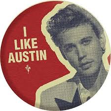 me gusta austin mayordomo Pegatina