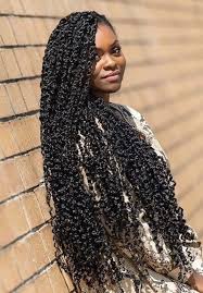 The spring twist is a fun and creative braiding style that uses neat twists together in a natural curl pattern. Passion Twist Twist Hairstyles Natural Hair Styles Twist Braid Hairstyles