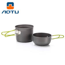 Download And Convex Supply Concave Outdoor Camping Pot Set Pot Single Non Stick Pan Pot Sy 101 Personal Cooking Camping Cookware Pots And Pans Sets