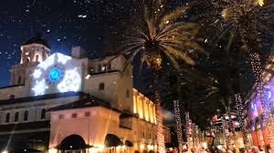 West palm beach, fl 33401 561.951.4749: Snowing At City Place In Downtown West Palm Beach Florida Youtube