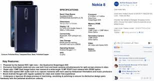 june, 2021 huawei mediapad price in malaysia starts from rm 8.14. Nokia 8 May Retail At Rm2 299 In Malaysia Lowyat Net