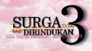 Sinetron keluarga tentang cinta segitiga ini tayang di sctv menggantikan sinetron rahasia cinta yang telah berakhir. Sinopsis Surga Yang Tak Dirindukan 3 Kisah Ayah Yang Menjemput Anak