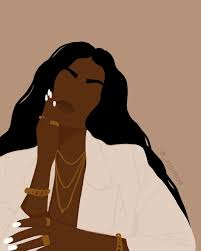 Stormy Mae Illustrator On Instagram A Woman Who Knows What She Brings To The Table Is Not Afraid T In 2020 Black Girl Magic Art Black Art Painting Black Girl Art