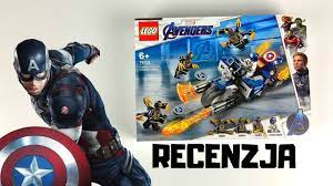 6496x4060 komiksy kola ż torinogt. Lego Marvel Super Heroes 76123 Kapitan Ameryka Atak Outriderow Recenzja Youtube