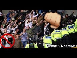 Millwall will play against swansea in another promising game of the ongoing championship's tournament., after its previous. Millwall Fans Attack Swansea League 1 Swansea City Vs Millwall Youtube