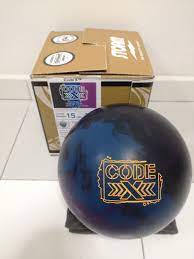 Undrilled 15lbs Storm Code xXx Bowling Ball, Sports Equipment, Sports &  Games, Billiards & Bowling on Carousell