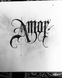 𝕵𝖔𝖘𝖊 𝖗𝖆𝖒𝖎𝖗𝖊𝖟 On Instagram A M O R Tattoo Lettering Fonts Chicano Lettering Tattoo Lettering
