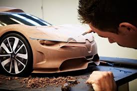 Renault Alpine A110 50 Concept Clay Modeling Automotive Design Car Design Transportation Design