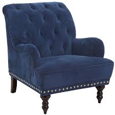For My Bedroom 429 At Pier One Blue Velvet Armchair Blue Velvet Chairs Navy Blue Velvet Armchair