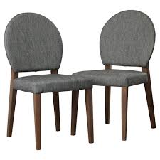 Mayers Upholstered King Louis Back Side Chair In Gray Side Chairs Chair Dining Chairs
