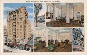 Hotel Stillwell Lobby Fountain Palm Trees Los Angeles Hotels Palm Trees Fountain Palm