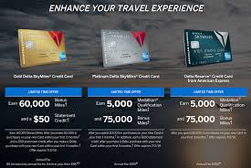 70,000 bonus miles and a $50 statement credit after spending $2,000 on purchases in the first three months of account opening delta skymiles® platinum american express card: Increased Sign Up Bonuses On All Delta Credit Cards Make Now The Time To Boost Your Skymiles Balance Savings Beagle