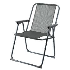 Fauteuil De Camping Pliant Gris Meuble De Camping Equipement Camping Jardin Et Plein Air Gifi