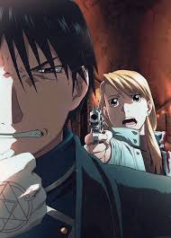 Fullmetal Alchemist Brotherhood Roy Mustang And Riza Hawkeye Fullmetal Alchemist Brotherhood Fullmetal Alchemist Anime