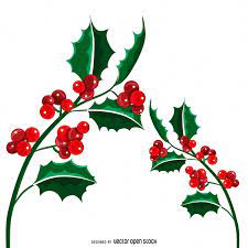 Christmas Illustration Featuring Isolated Mistletoe Designed In Tones Of Green Illustration Christmas Illustration Mistletoe