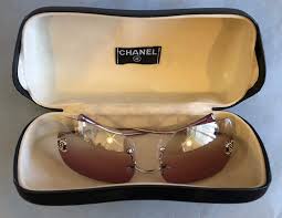 Under the leadership of creative director karl lagerfeld, chanel introduced accessories like sunglasses in the 1980s. Chanel Sunglasses Cc Aviators Rimless Chelsea Vintage Couture