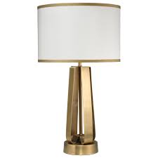 Jamie Young Strap Antique Brass Table Lamp Table Lamp Lamp Brass Table Lamps