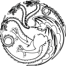 Open Full Size Black And White House Targaryen Sigil Download Transparent Png Image And Share Seekpng Wi House Targaryen Sigil Targaryen Sigil House Targaryen
