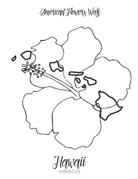 39+ hawaiian flower coloring pages for printing and coloring. Pin On Projects