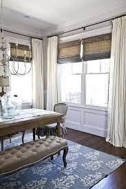 The oil rubbed bronze finish complements this look perfectly. 95 Best Modern Farmhouse Living Room Curtains Decor Ideas Curtains Living Room Living Room Windows Farmhouse Living Room Curtains