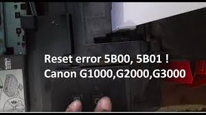 Matikan printer anda terlebih dahulu. Reset Error 5b00 5b01 Reset Canon G1000 Service Mode Free Without Key Software Youtube