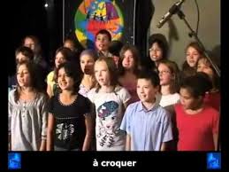 Les Enfantastiques La Chanson Chocolat Sous Titres See Printable Of The Lyrics At Http Madamebellefeui French Songs Music For Kids French Classroom