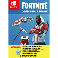 Total toys tv and mega mike give you another season of fortnite from the nintendo switch. Fortnite Double Helix Bundle Nintendo Switch Only North America U S 1 Nintendo Switch Game Gameflip