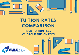 Tuition Rates Affordability Home Vs Group Tuition Rates Tutoring rates per hour for home tuition (i.e. home vs group tuition rates