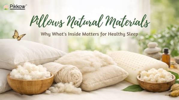 Pillows Natural Materials: Healthy Eco-Friendly Sleep