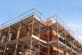 Maybe you would like to learn more about one of these? Casa De Renovacion Con Andamios Para Albaniles Foto De Stock Crushpixel