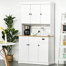 Argos.ie uses cookies to enhance your experience. Modern Freestanding Kitchen Pantry Cabinet With Adjustable Shelves Drawer Ebay