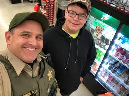 The Illinois Department of Natural Resources Conservation Police 👮‍♀️ 👮  🚔 participate with the shop with a cop program. The lucky participants  always find their way down the hunting 🦌 isles for