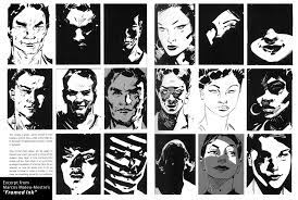 Lighting The Face From Marcos Mateu Mestre S Framed Ink Storyboard Drawing Graphic Illustration Illustration Sketches