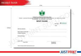 Sekarang kamu bisa cetak 1 buku disini dengan harga murah! Buku Resit Justprint My Pakar Percetakan Online