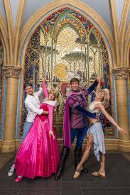 Prince phillip is the love interest of princess aurora and the deuteragonist of disney 's 1959 animated feature film sleeping beauty. Derek And Julianne Hough Cut A Rug With Princess Aurora And Prince Phillip Disney Every Day