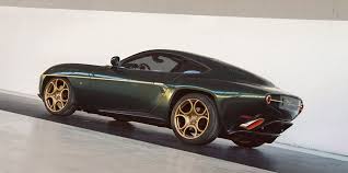 Alfa Romeo Disco Volante By Carrozzeria Touring Superleggera In Green Amp Gold Voiture De Prestige Alfa Romeo Voiture