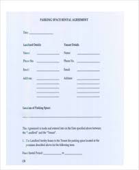 We encourage you to pay them immediately. Free 9 Sample Parking Agreement Forms In Pdf Ms Word