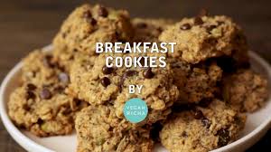 They have soft centers with chewy edges and are topped with a simple icing that sets so you can stack and gift them if you want. Vegan Oatmeal Breakfast Cookies Gluten Free And No Oil Cookies Vegan Richa Recipes Amazing Vegan Recipes