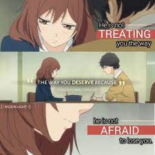Anime Quote By Moonlight Anime Quotes Inspirational Anime Love Quotes Anime Quotes