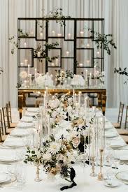 Black And White Wedding Decor Images 24 Cool Minimalist Wedding Decor Ideas Wedding Forward Minimalist Wedding Decor Geometric Wedding Decor Wedding Table Settings