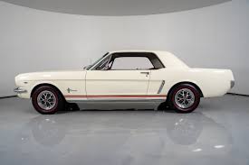 Image result for Wimbledon White 1965 Mustang
