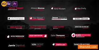 15 animated lower thirds (free) this pack of animated lower thirds makes it easier than ever to add lower thirds to your videos. Videohive Modern Lower Thirds Premiere Pro Free After Effects Templates After Effects Intro Template Shareae
