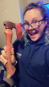 Custom Made Axe for Valentine's Day Gift