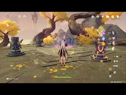 Genshin Impact Domain Of The Wayward Path Geo Puzzle Solution Youtube