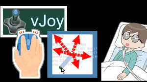 MouseJoy@マウスカーソルでジョイスティック操作アプリ（仮想ジョイスティック「vJoy」を活用） [MouseJoy] Windows  application that can control stick of virtual joystick 