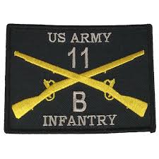 Maybe you would like to learn more about one of these? Combat Infantryman 11b Patch Army Infantry Grunt Sf Special Forces Rifle Walmart Com Walmart Com